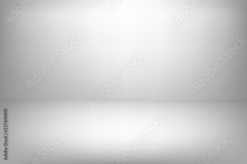 Abstract grey background. Empty room with spotlight effect. Vector EPS10 Graphic art design.