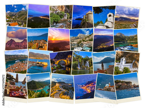 Stack of Montenegro travel images  my photos 