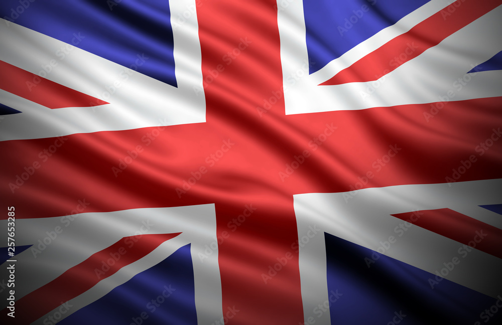 Obraz premium UK Flag Background
