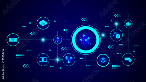 bitcoin chart icon. From crypto set