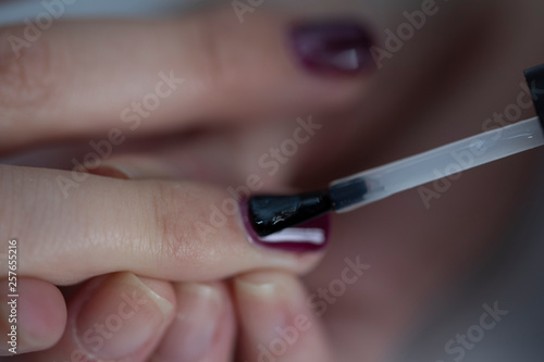 Manicure and nail polish