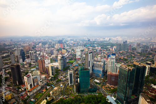 Photography Aerial View of Kuala Lumpur
