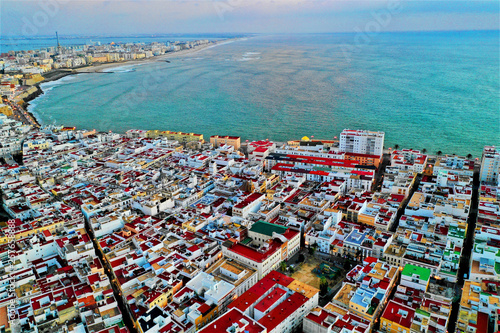 Cadiz aus der Luft - Luftbilder von Cadiz in Spanien. Aufgenommen mit der DJI Mavic 2 Drohne © Roman