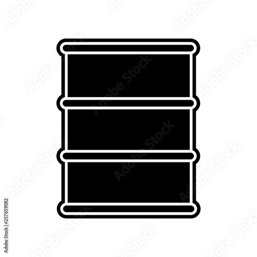 barrels icon. Element of logistics for mobile concept and web apps icon. Glyph, flat icon for website design and development, app development