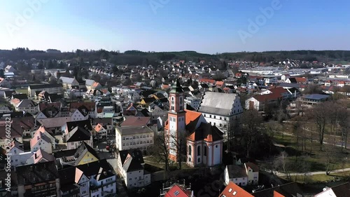 Krumbach von oben photo