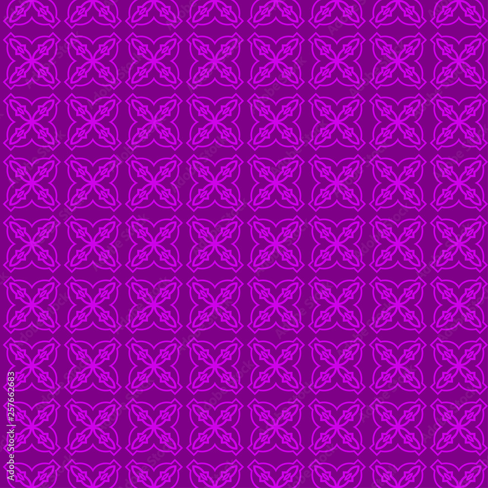 Seamless Pattern With Abstract Geometric Style. Repeating Sample Figure And Line. Vector illustration. Purple color Seamless Pattern With Abstract Geometric Style. Repeating Sample Figure And Line. Vector illustration. Purple color
