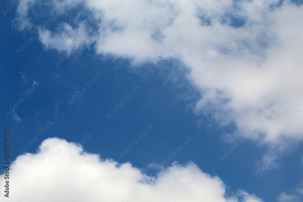 Fototapeta premium white clouds in sky