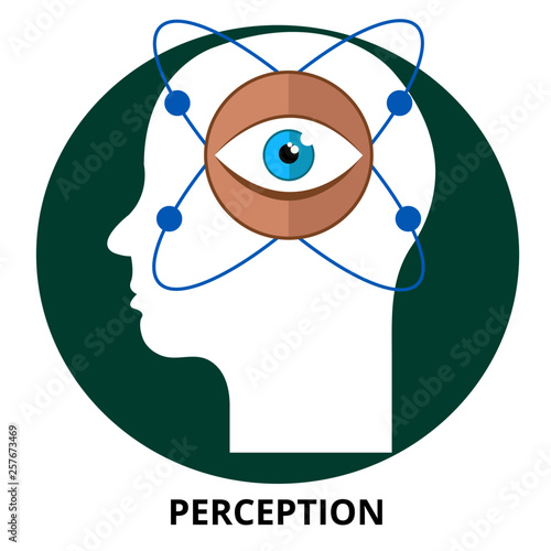 Perception Abstract Icon Surrealism Vector