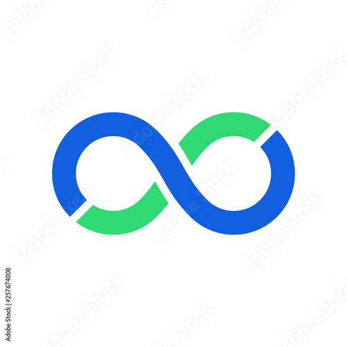  Infinity Symbol Icons logo Template for technology business health company with modern high end look