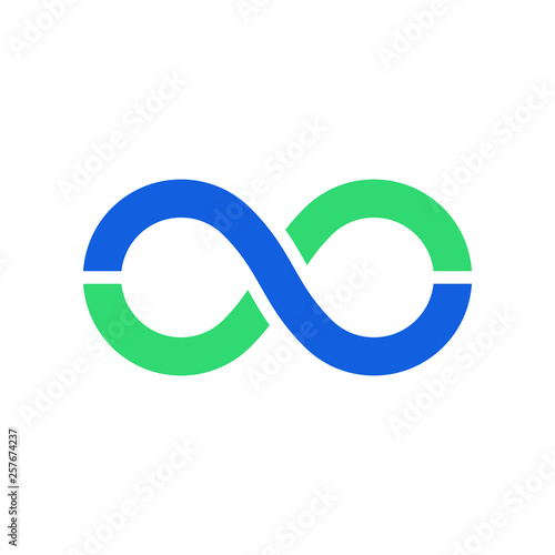  Infinity Symbol Icons logo Template for technology business health company with modern high end look