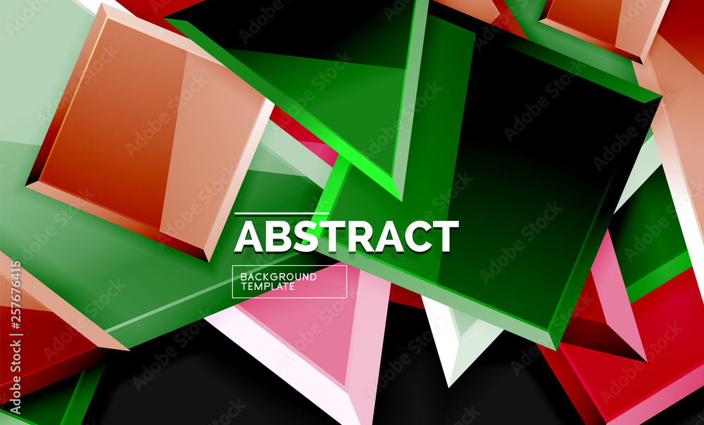 Shiny style geometric background Shiny style geometric background