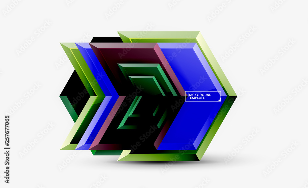 Abstract glossy techno arrows background Abstract glossy techno arrows background