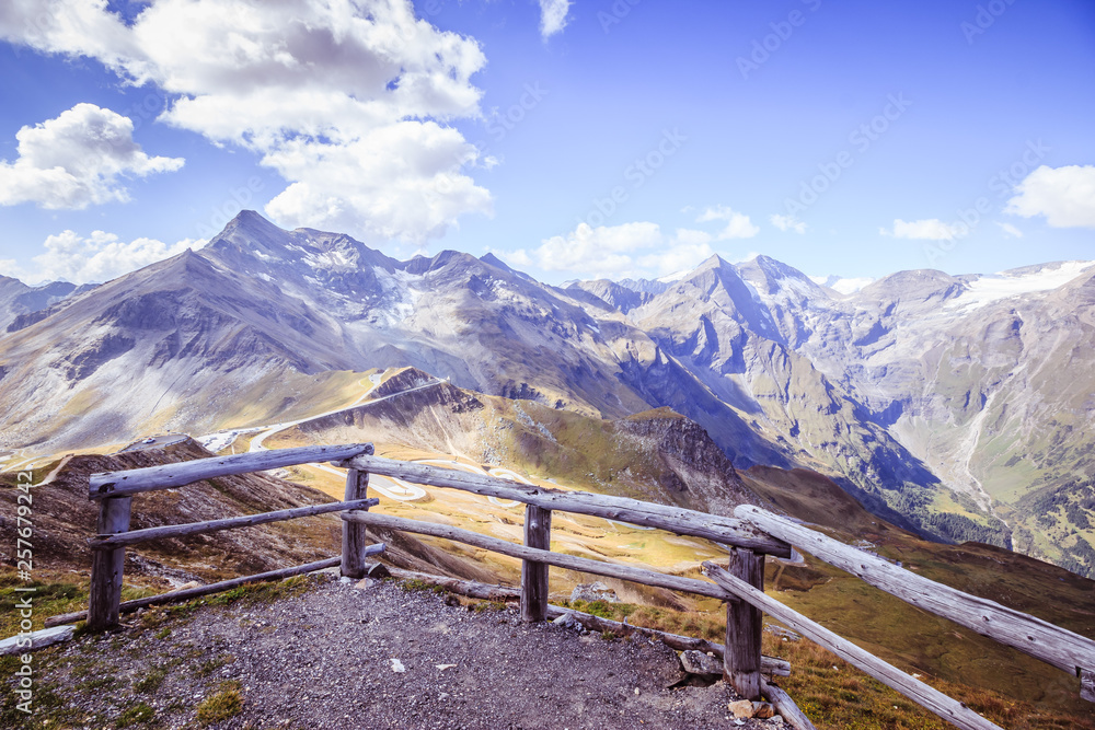 Mountain range of the Großglockner, Austria, National Park Hohe Tauern Mountain range of the Großglockner, Austria, National Park Hohe Tauern