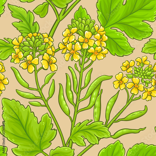 mustard vector pattern