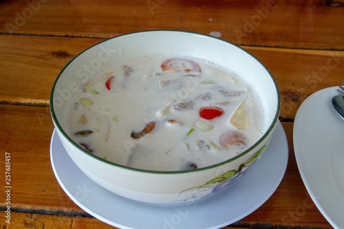 Tom kha kai, Thai coconut soup