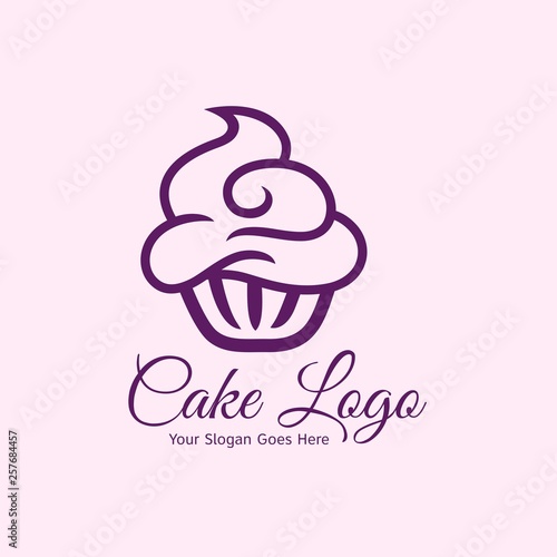 Cupcake logo icon