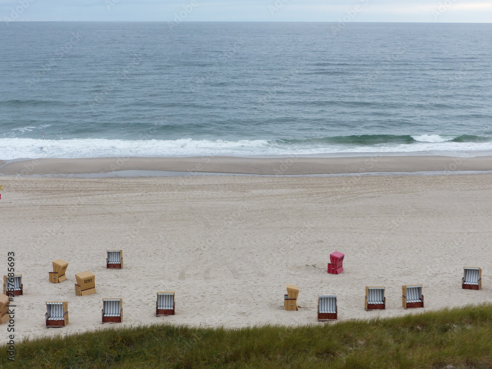 Sylt Strandkörbe Stock Photo Adobe Stock
