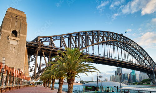 Sydney Harbor Bridge, city symbol, Australia © jovannig