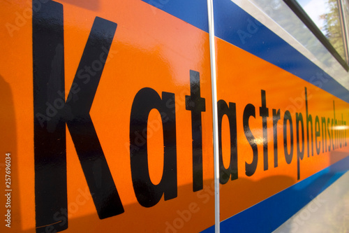 Schrftzug Katastrophenschutz