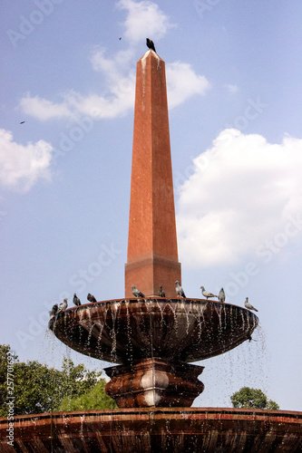 Central Secretariat. Sandstone Pillar Delhi, India