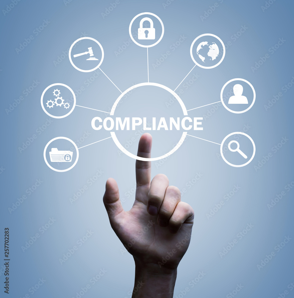 Concept Of Compliance. Business Concept Concept Of Compliance. Business Concept