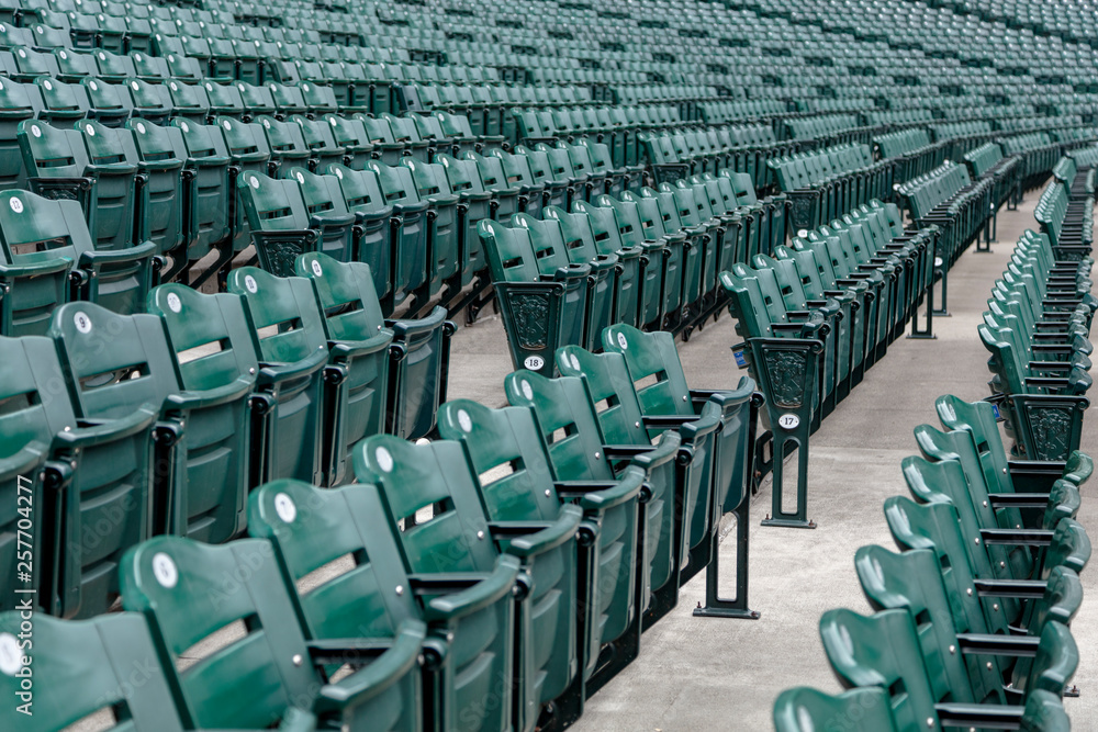 Fototapeta premium Sports Stadium Seats