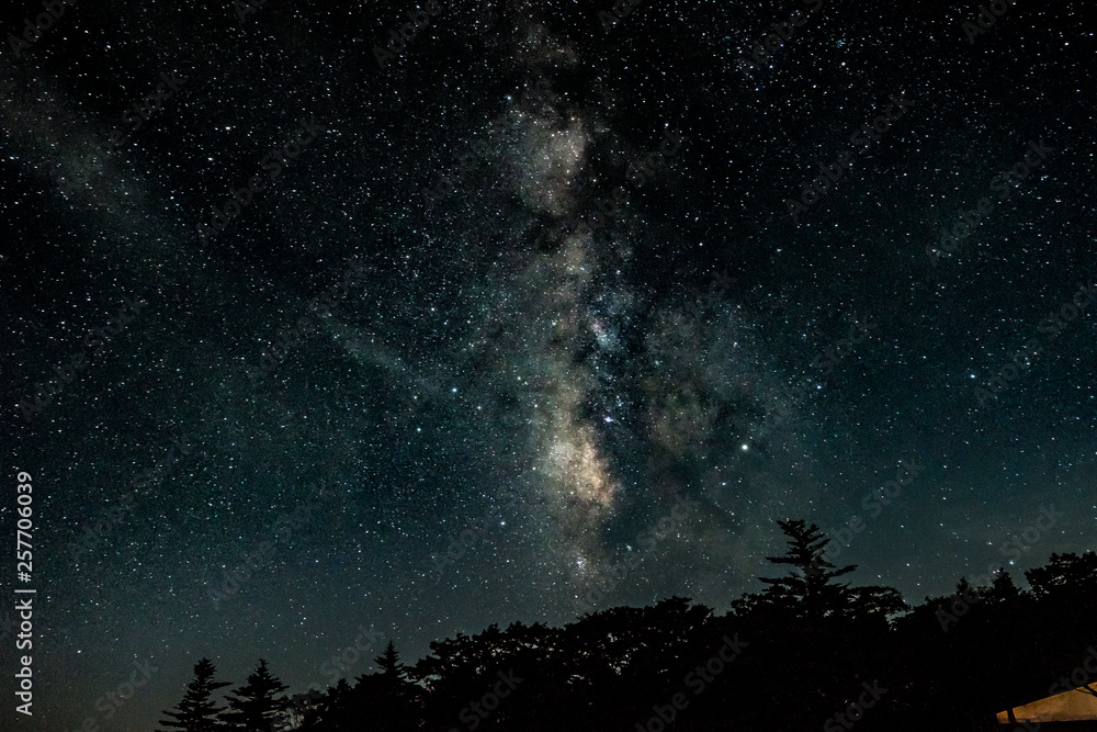 大台ケ原の星空