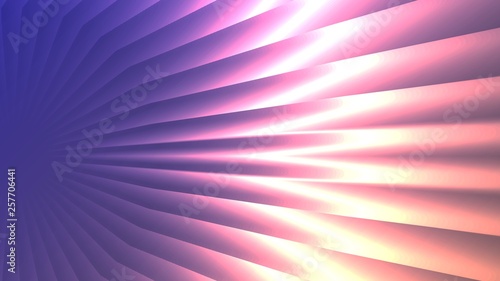 Futuristic colorful layers pattern. Bright vector 16:9 size background.