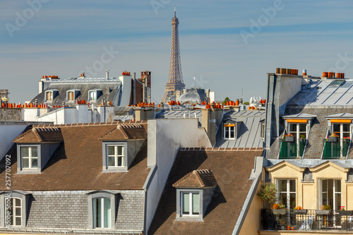 Paris. Aerial view of the city.