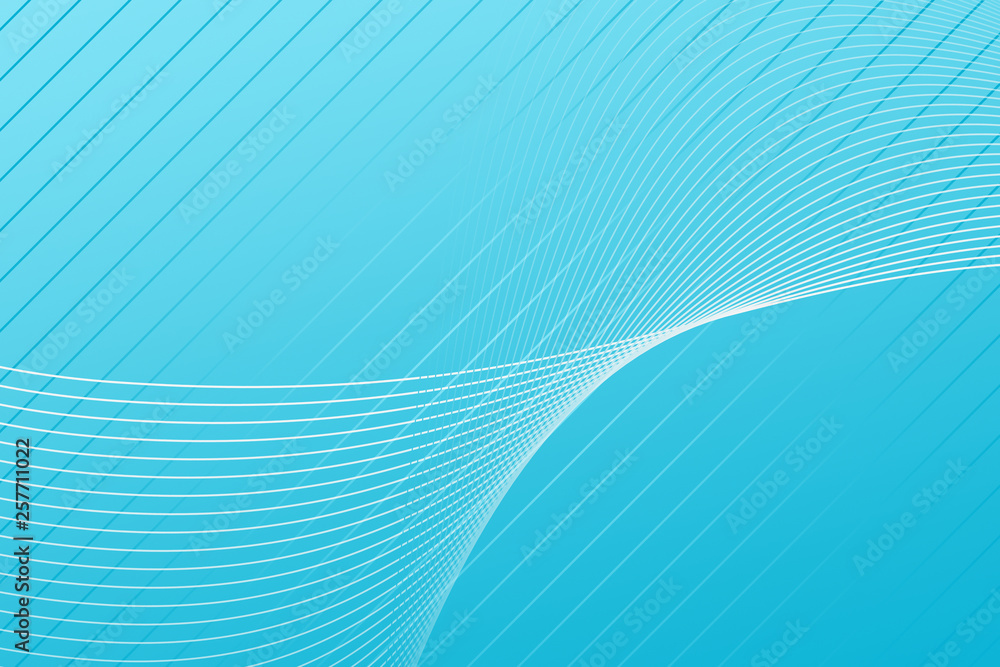Naklejka premium abstrakcyjny, niebieski, fala, projekt, tapeta, ilustracja, tekstura, lekki, grafika, linie, cyfrowy, sztuka, linia, biały, fale, wzór, krzywa, tło, kolor, artystyczny, woda, abstrakcja, biznes