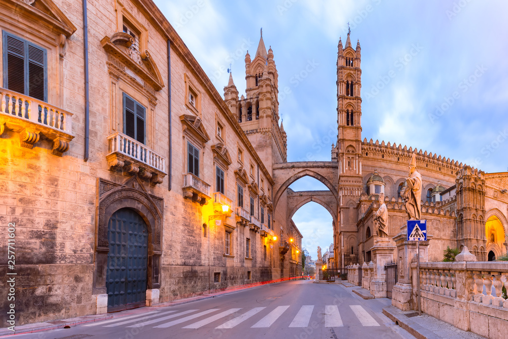 Palermo cathedral, Sicily, Italy