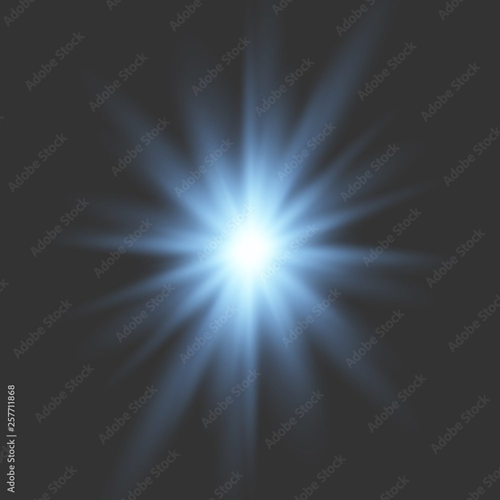 Blue glowing light Blue glowing light