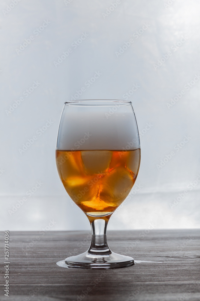 glass of whiskey and smoke glass of whiskey and smoke