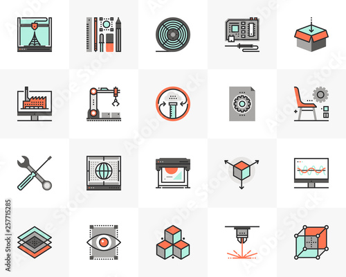 3D Printing Futuro Next Icons Pack