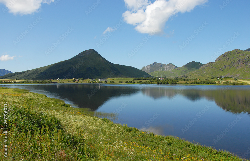 lake in mountains