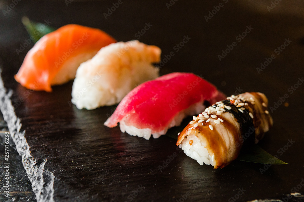 rolls with fresh fish, vegetables and cream cheese rolls with fresh fish, vegetables and cream cheese
