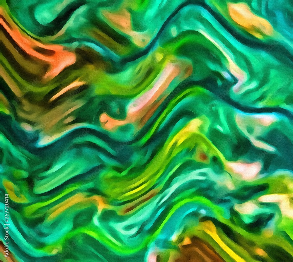 Obraz premium Creative painting pictorial art. Colorful wallpaper in modern style. Abstract texture background. Digital artwork for graphic design or prints on canvas. Stock. Can be used as conceptual pattern.