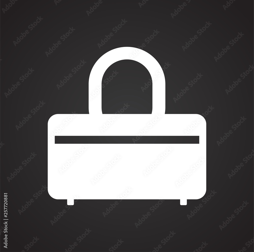 Case icon on background for graphic and web design. Simple vector sign. Internet concept symbol for website button or mobile app. Case icon on background for graphic and web design. Simple vector sign. Internet concept symbol for website button or mobile app.