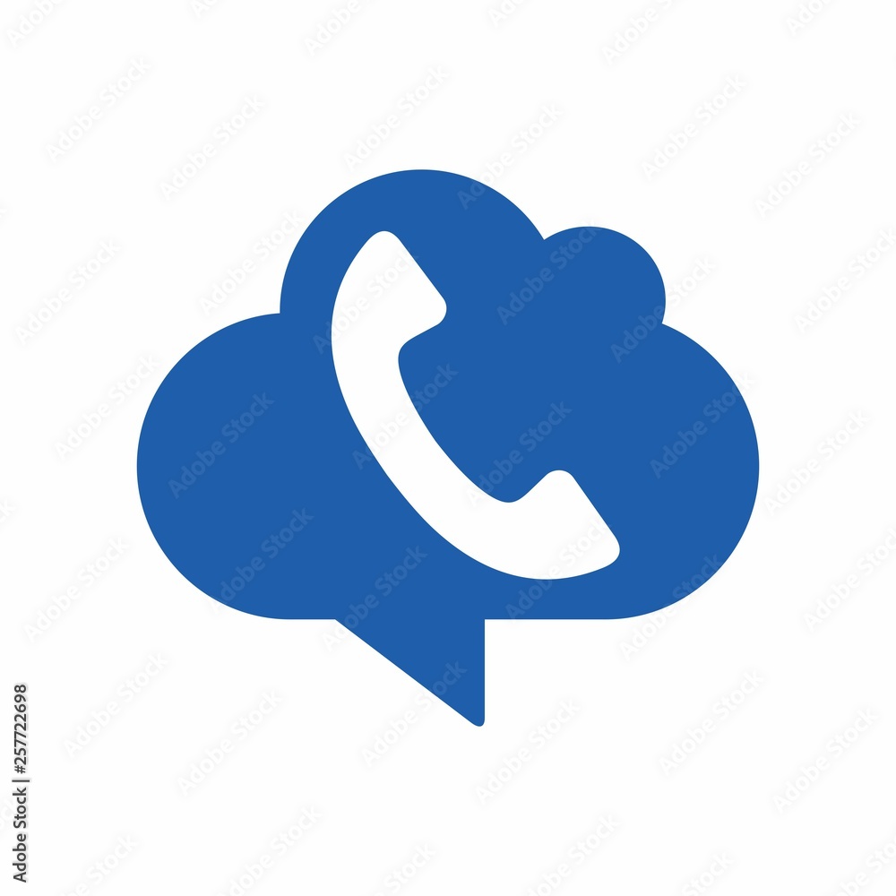 Telephone communication logo design template vector illustration Telephone communication logo design template vector illustration