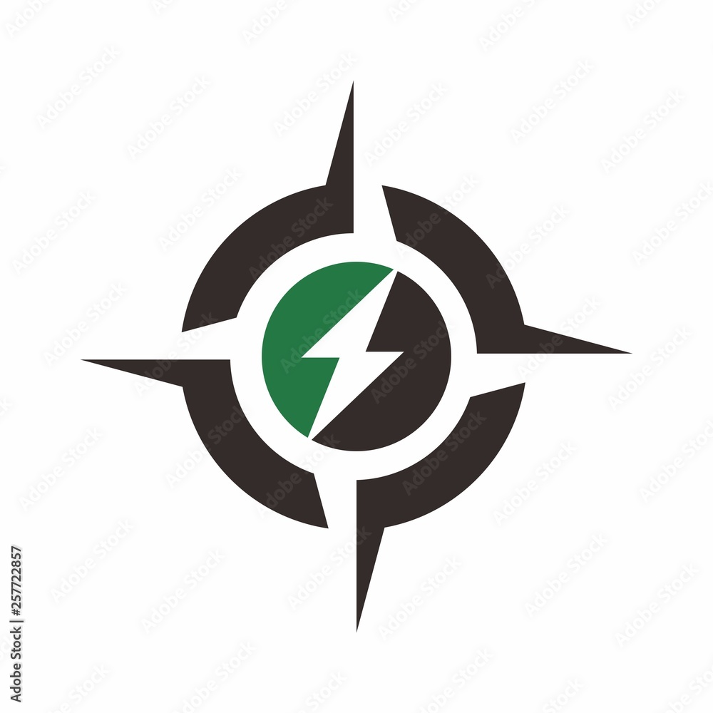 Compass logo design template vector illustration Compass logo design template vector illustration