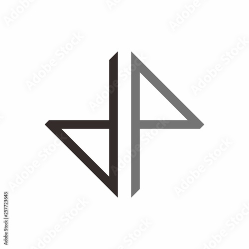 Free Download DP logo initial letter design template vector illustration - GFXLoad