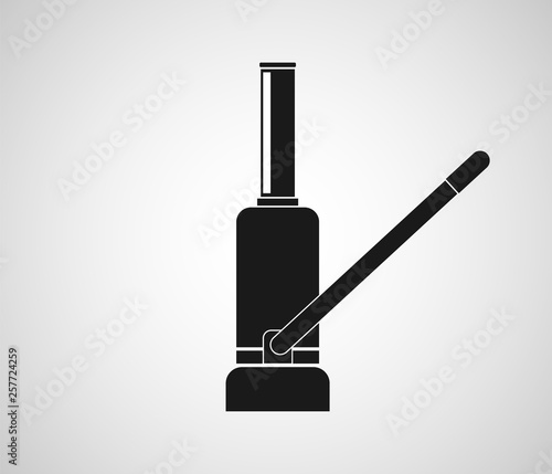 Hydraulic jack icon.
