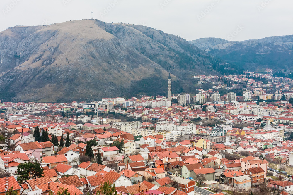 Mostar Panorama, Bosnia and Herzegovina