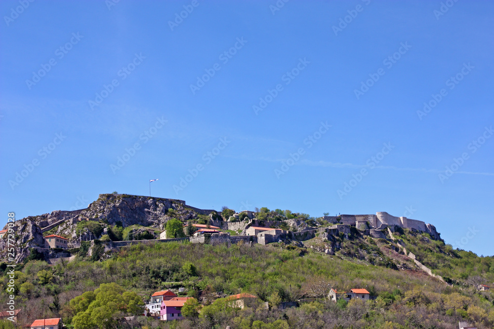 Obraz premium Knin fortress