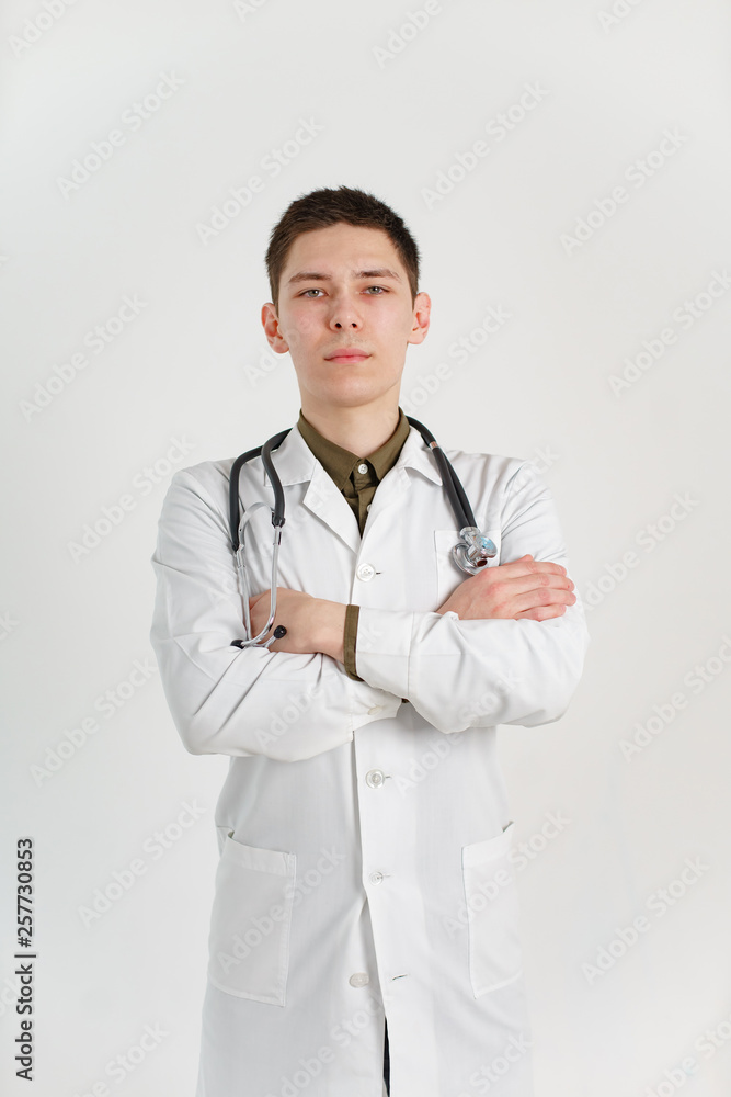 doctor student white doctor student white