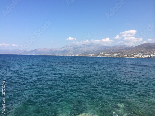 sea and rocks, Greece, sea, water, good mood, shine, claim, sure, nature, geo, sky