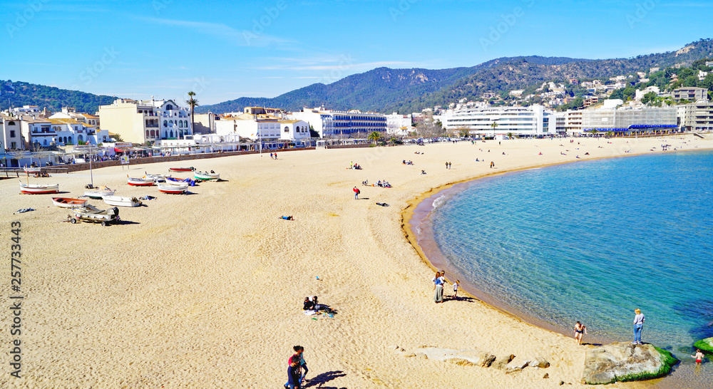 Tossa de Mar, Costa Brava, Girona, Catalunya, España, Europa