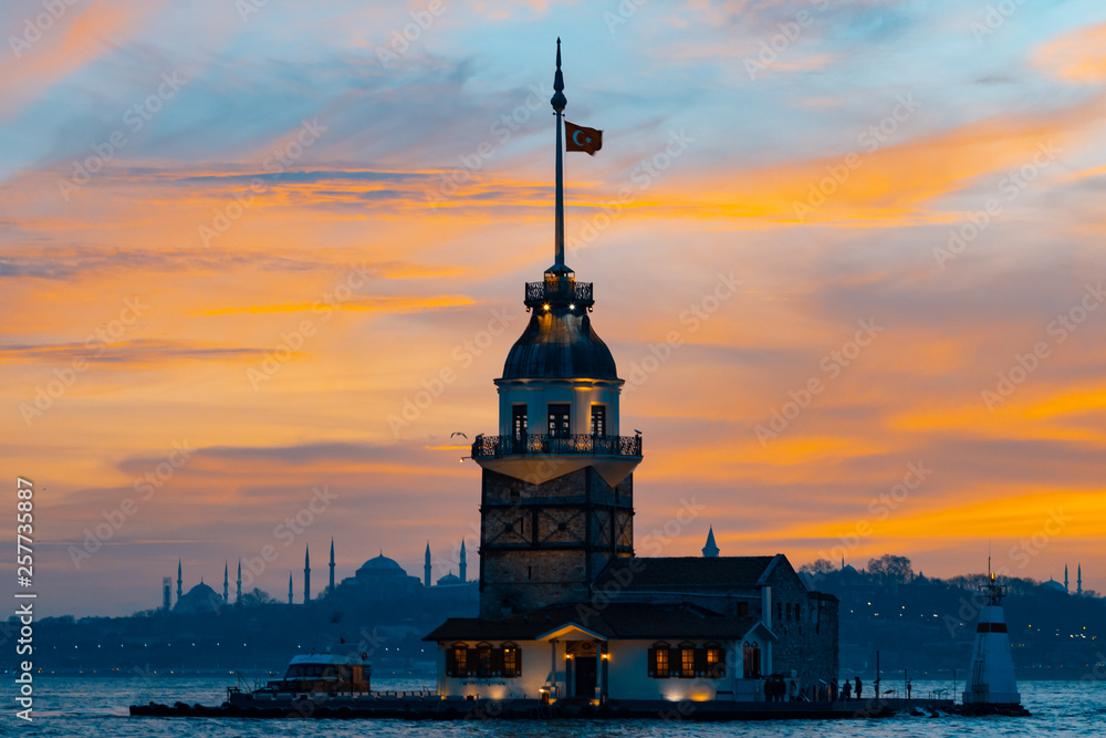 maiden's tower in Istanbul