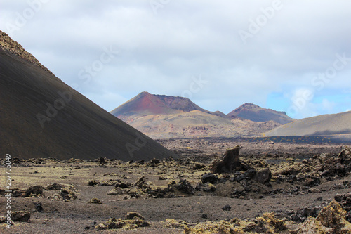 Volcanos on Lanzarotte