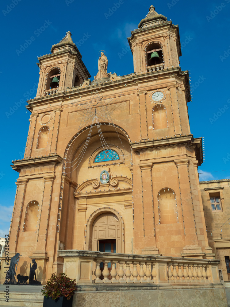 Fototapeta premium Marsaxlokk Parish Church, Malta